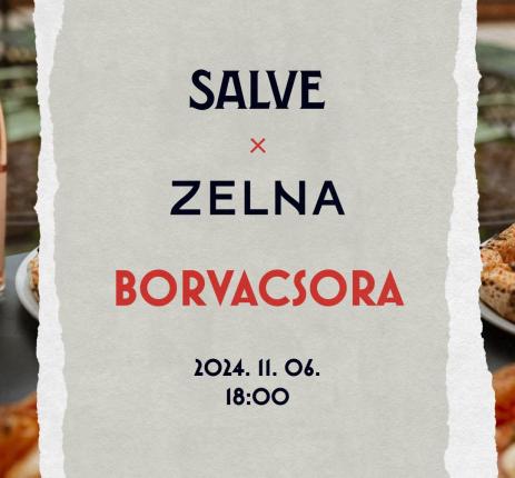 Zelna borest&pizza a SALVE-ban