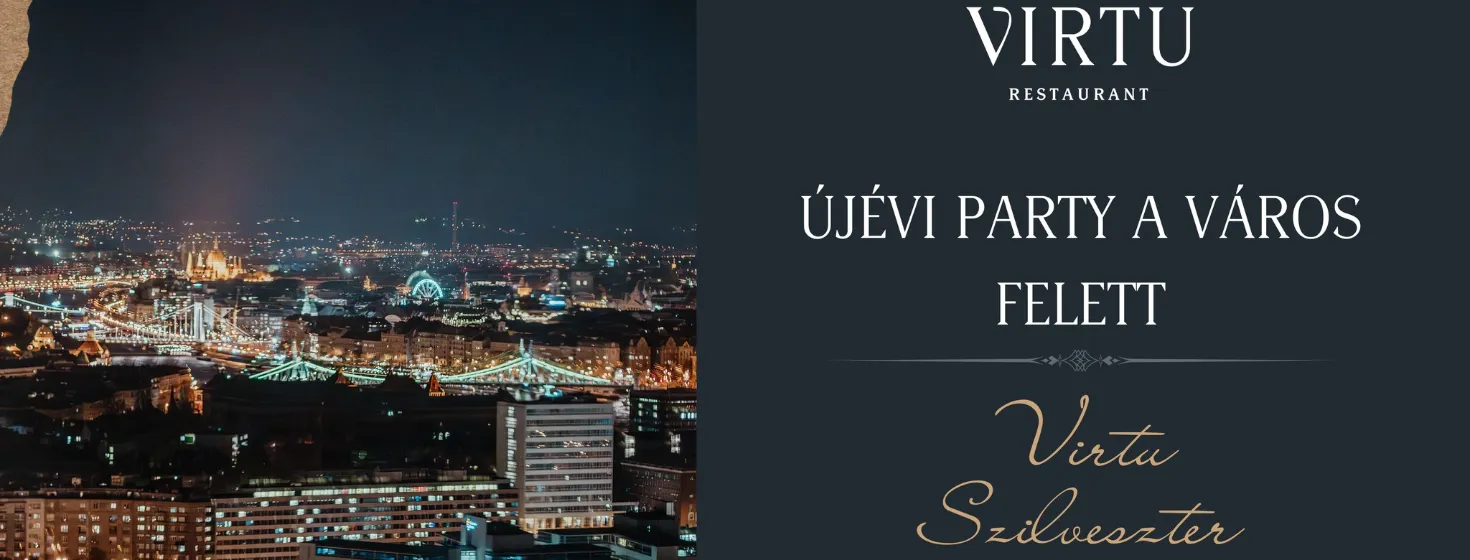 VIRTU Szilveszter - Újévi Party a Város Felett