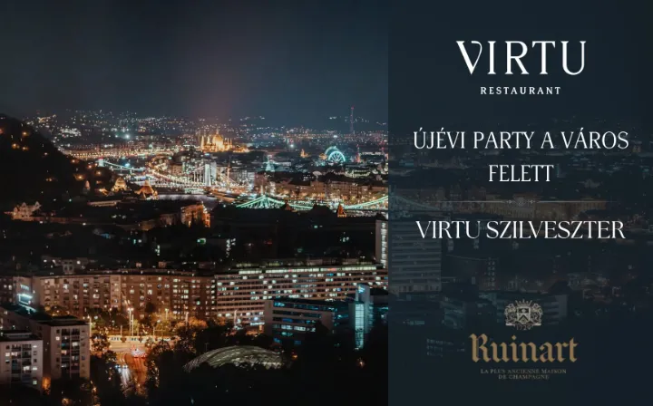 VIRTU Szilveszter - Újévi party a város felett