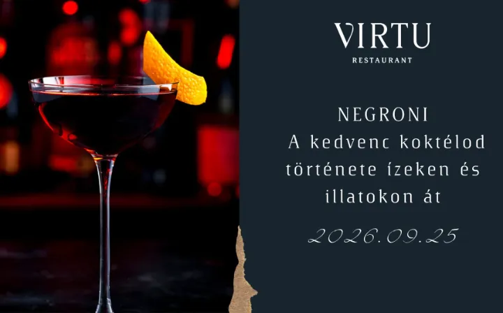 NEGRONI - A kedvenc koktélod története ízeken és illatokon át