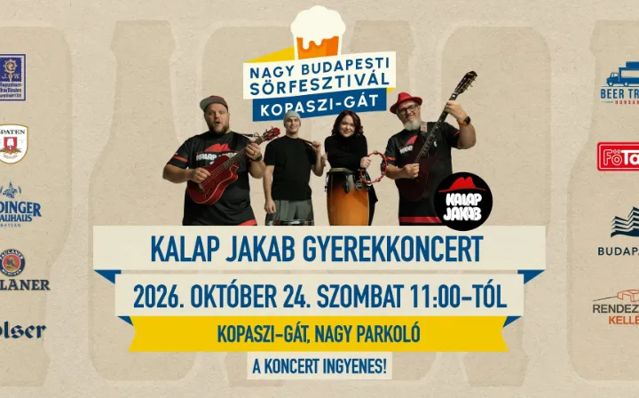 Kalap Jakab gyerekkoncert - Nagy Budapesti Sörfesztivál - Kopaszi-gát