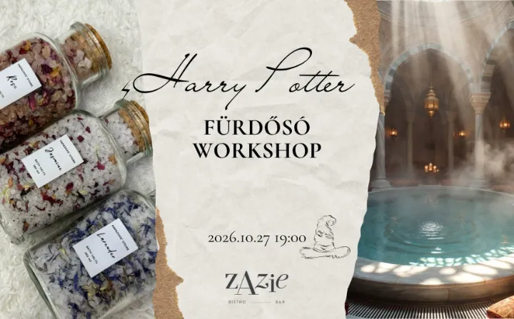 Harry Potter ihlette fürdősó workshop