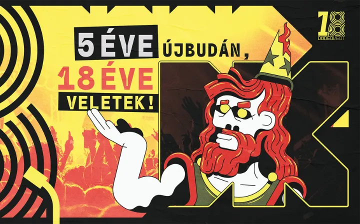 18 éves a Dürer Kert! 07.08-09.15.