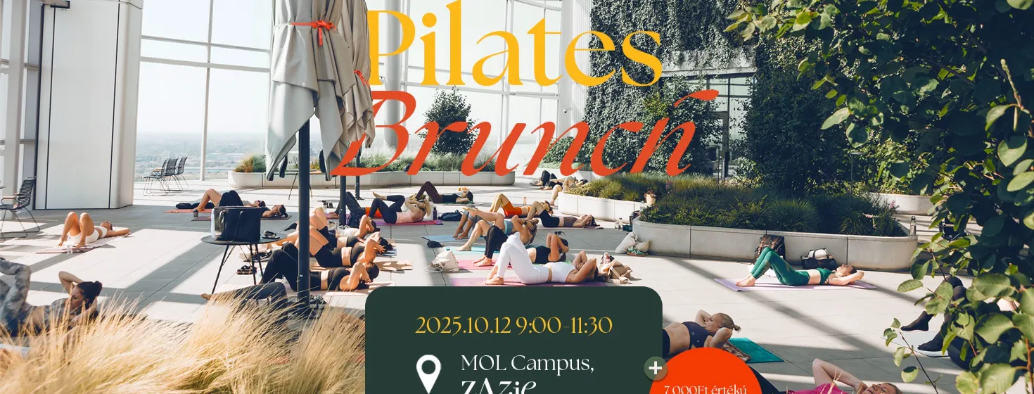 Pilates Brunch - a Four Moods Pilates Studio közreműködésével