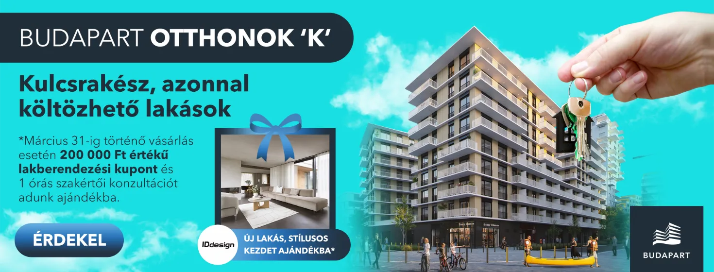 IDdesign lakberendezési kupon és lakberendezési tanácsadás a BudaPart Otthonok ’K’ épület lakásvásárlói számára