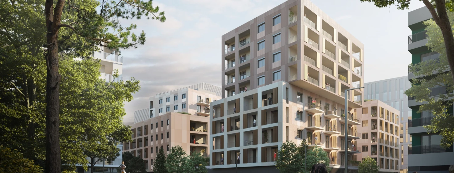 BudaPart: the neighbourhood expands by a new building with 185 apartments