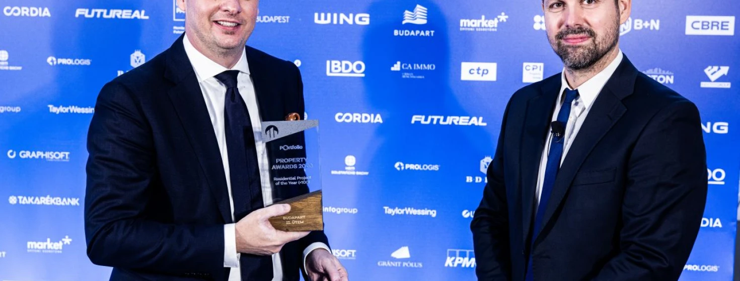Díjazták a BudaPart legújabb lakóépületeit