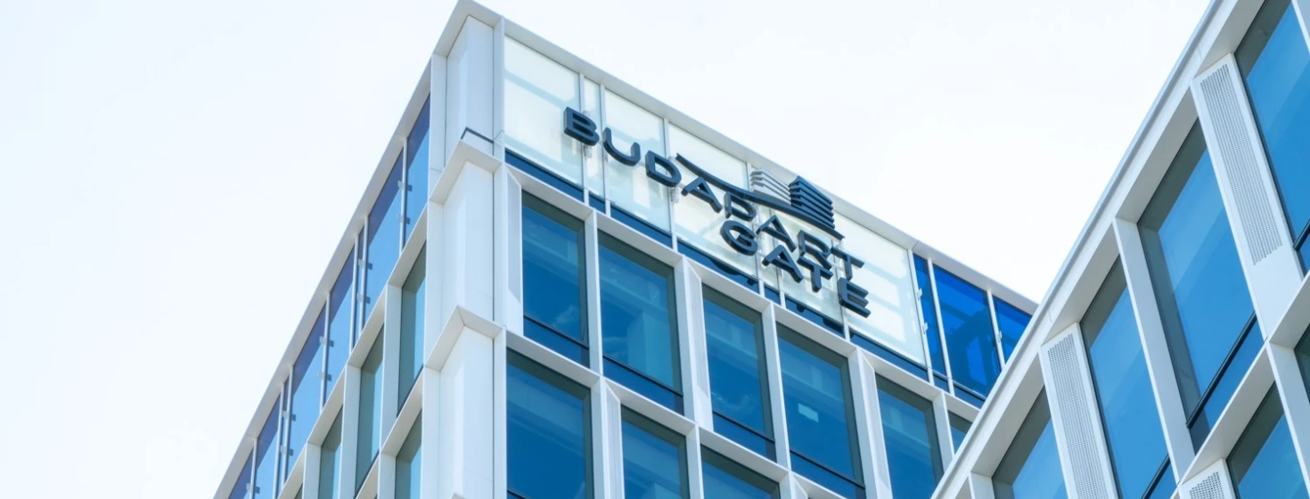 LEED GOLD rating awarded to the BudaPart GATE office building