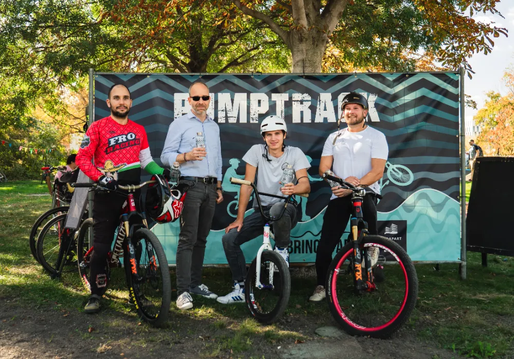 BudaPart Pumpapálya megnyitó 2026